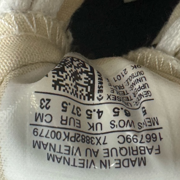 WHITE PLATFORM WHITE CONVERSE - Picture 8 of 13